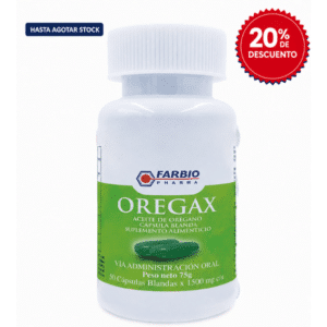 OREGAX-Aceite de orégano en cápsula blanda