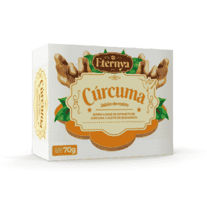 Jabón para rostro de cúrcuma