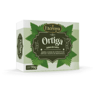 Jabón para rostro de ortiga